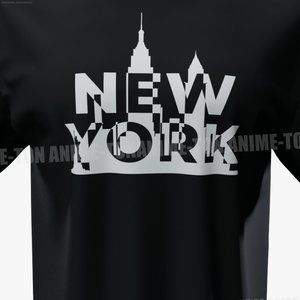 New York City - Cotton - Black - TShirt